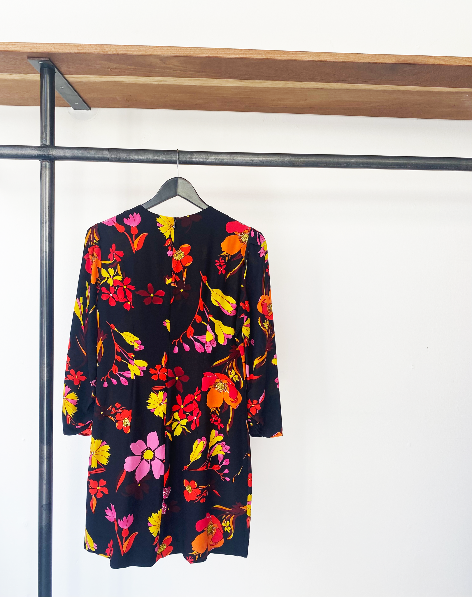 Rixo floral silk dress size S