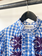 Antik Batik embroidered checked shirt size S