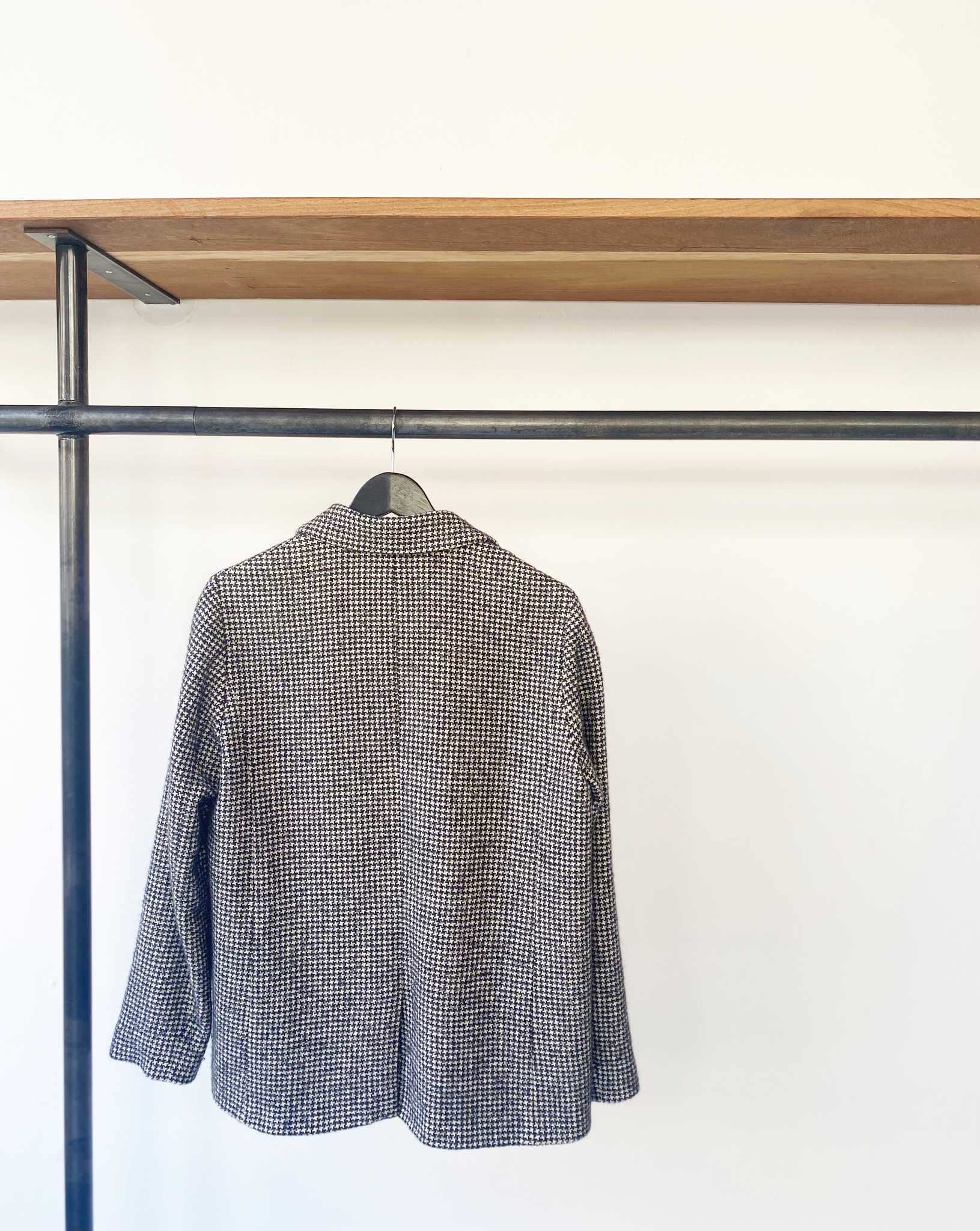 A.P.C. checked wool jacket size fr38