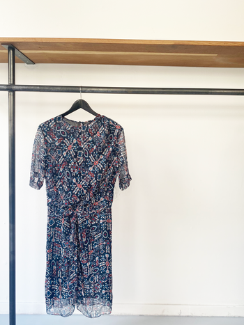 Isabel Marant Étoile silk pattern dress size 38