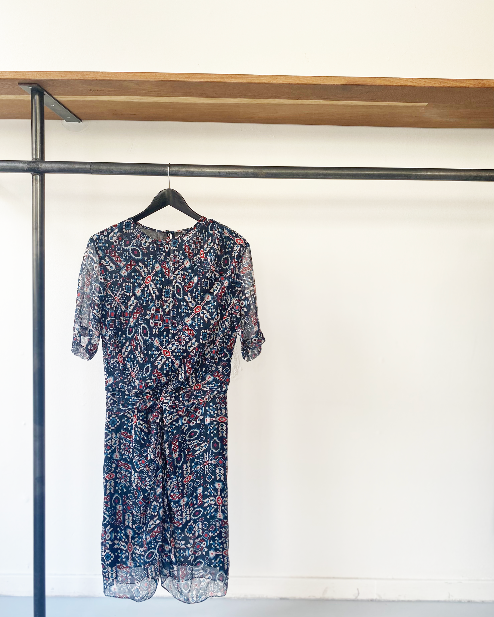 Isabel Marant Étoile silk pattern dress size 38