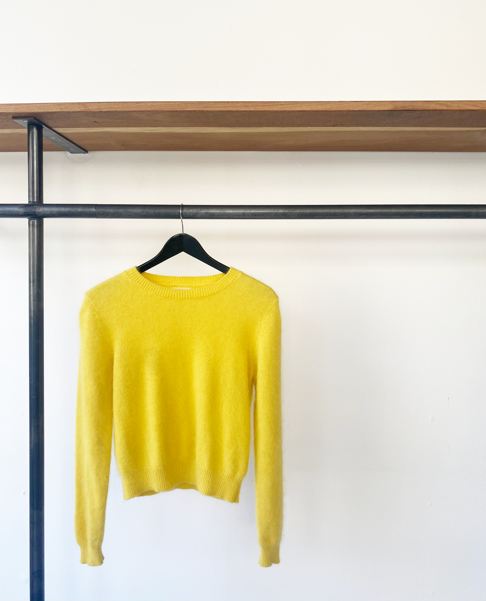 Bellerose angora blend yellow knit size 0