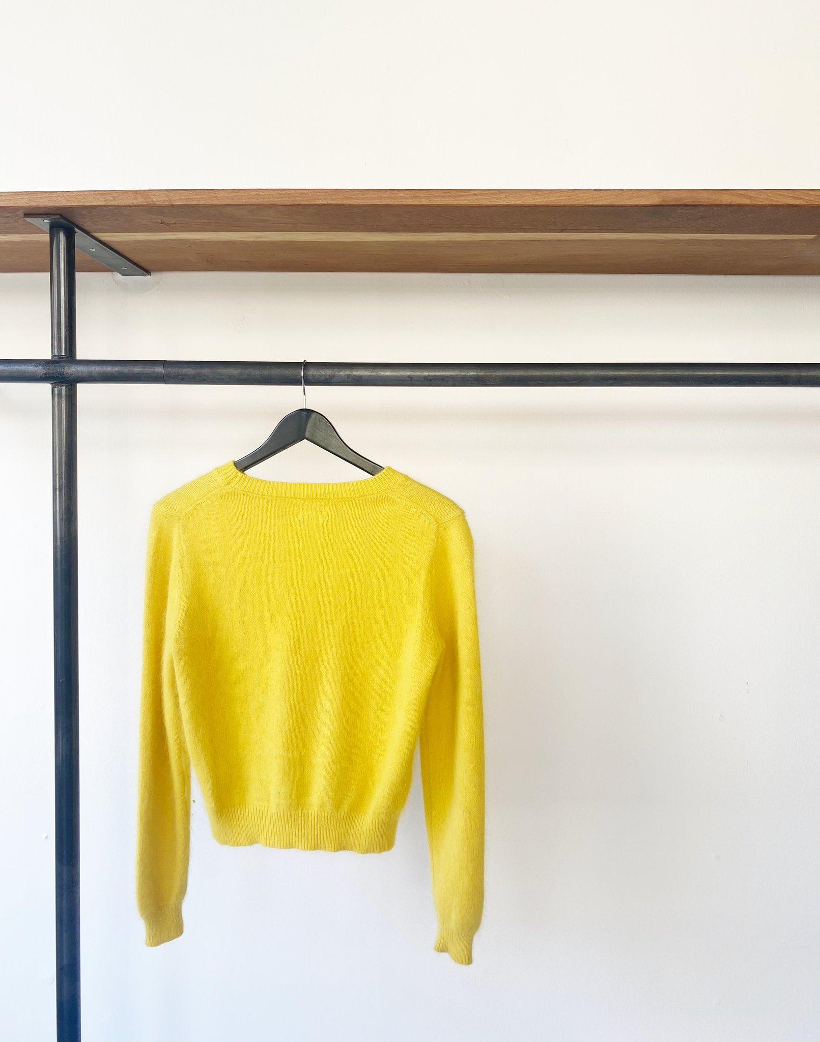 Bellerose angora blend yellow knit size 0