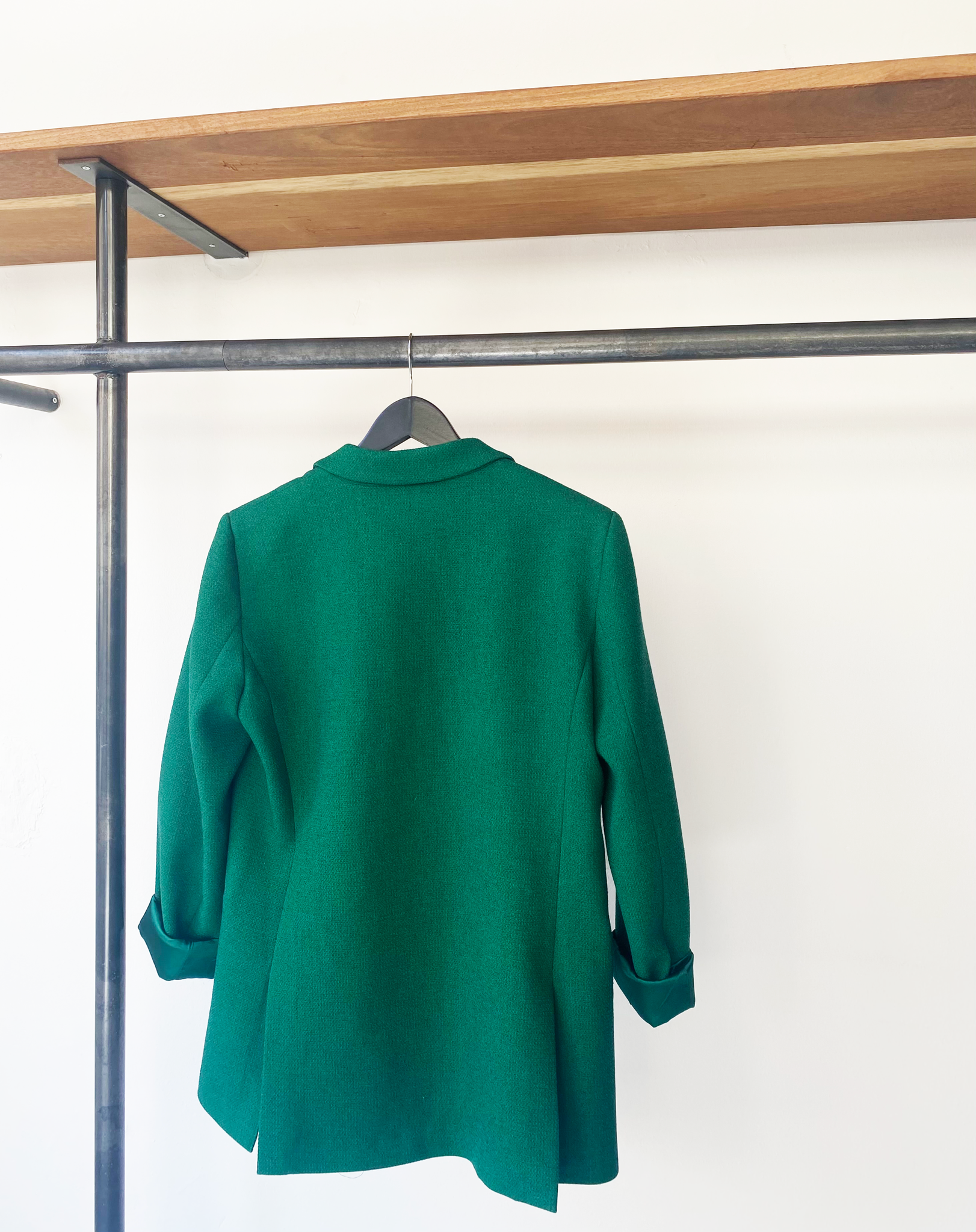 Co'Couture forrest green blazer size XS
