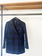 Maje wool checked coat size 34