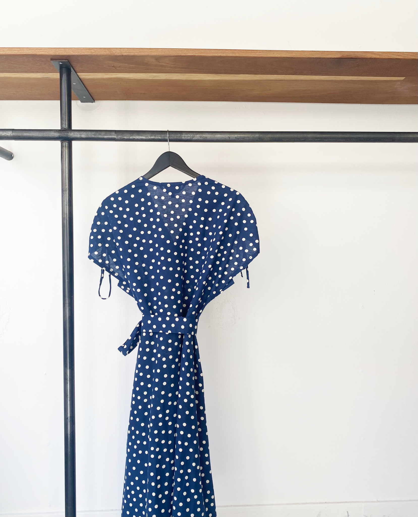 A.P.C. polka dot print dress size 38