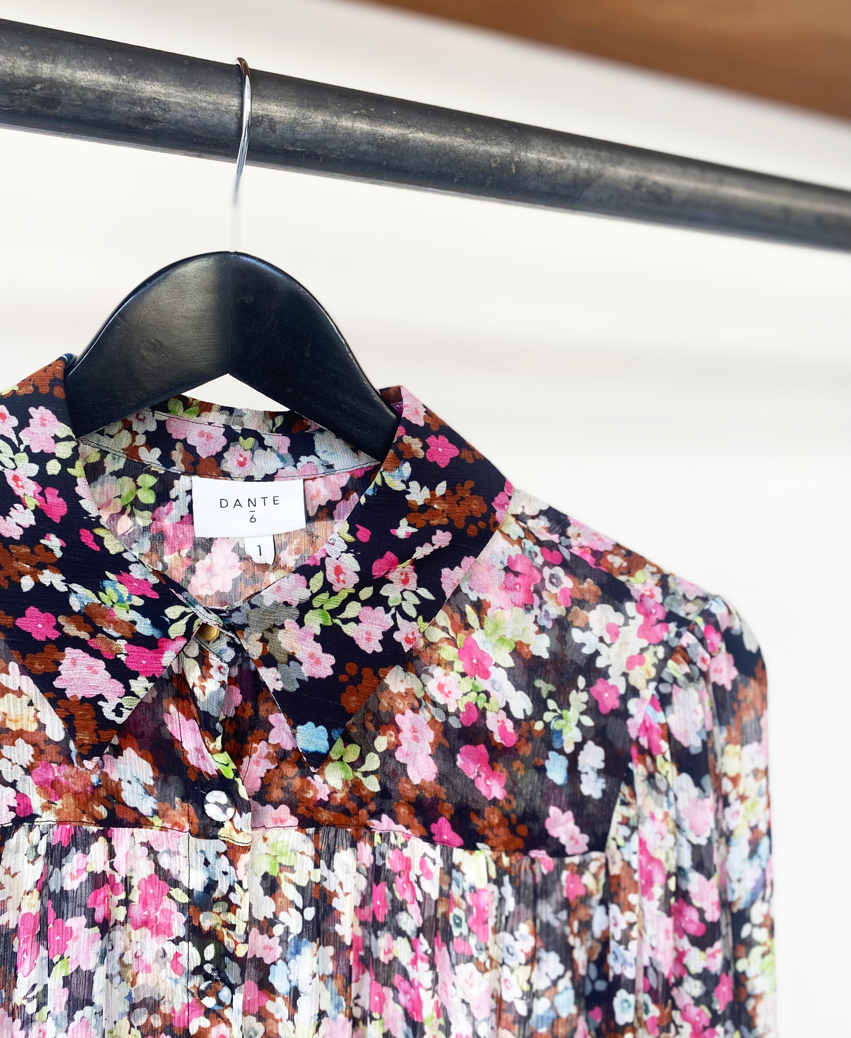 floral print shirt size 1