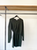 GANNI green melange knitted dress size M