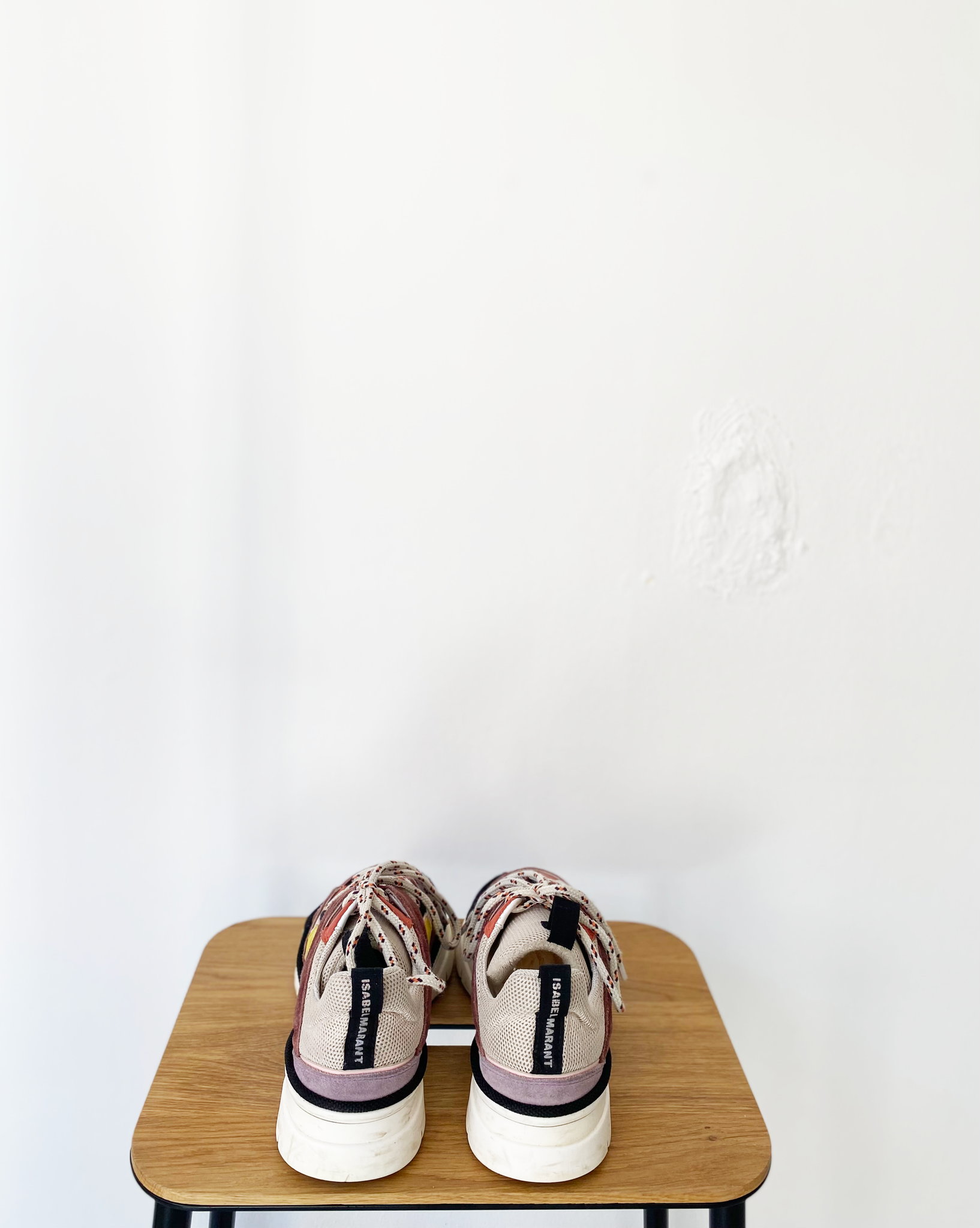 Isabel Marant suede sneakers burgundy size 37