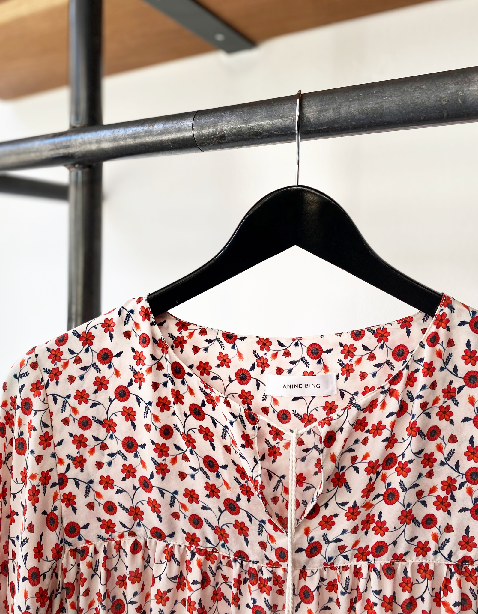 Anine Bing silk floral maxi dress size XS/S