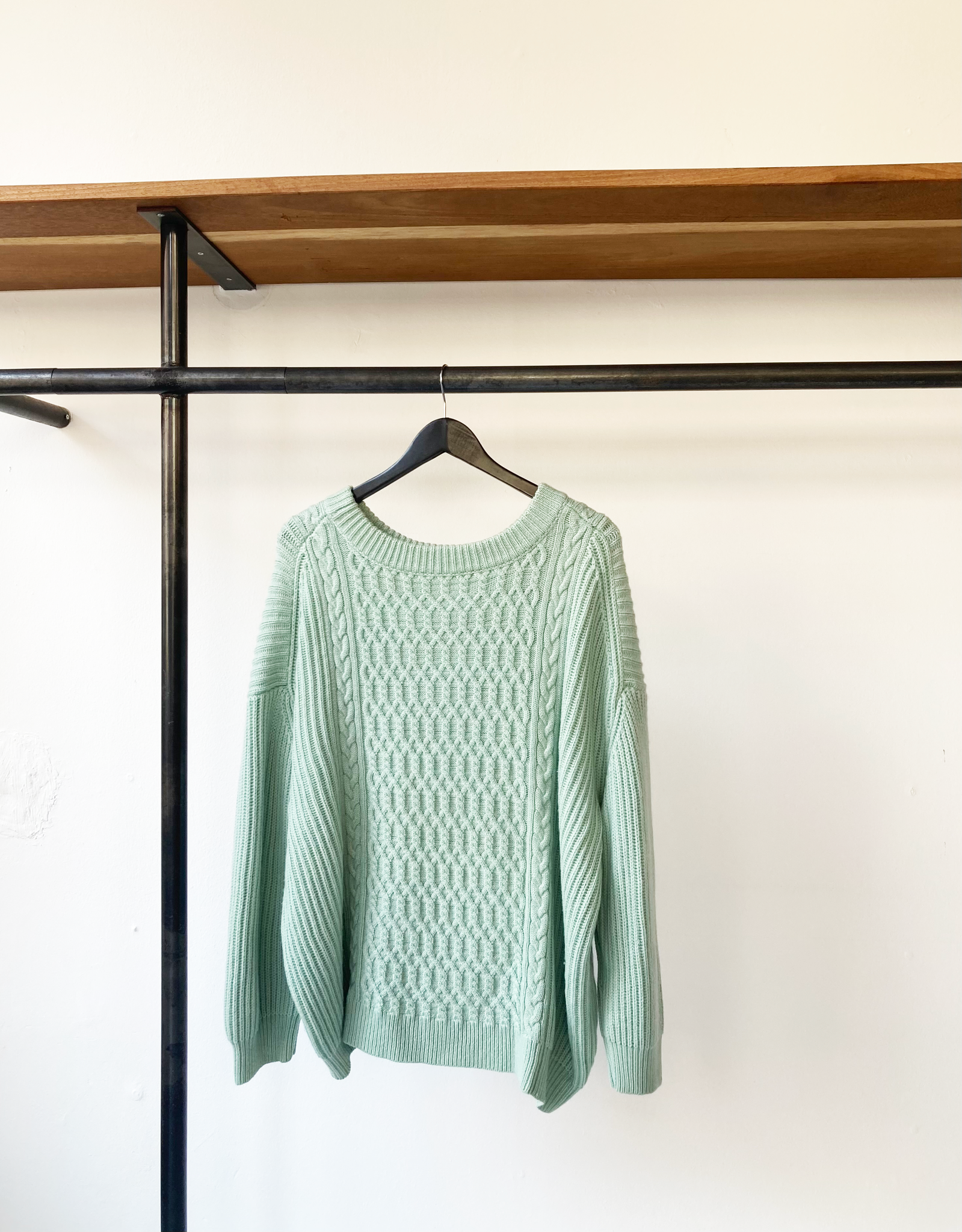 By Malene Birger chunky knitted sweater mint size S