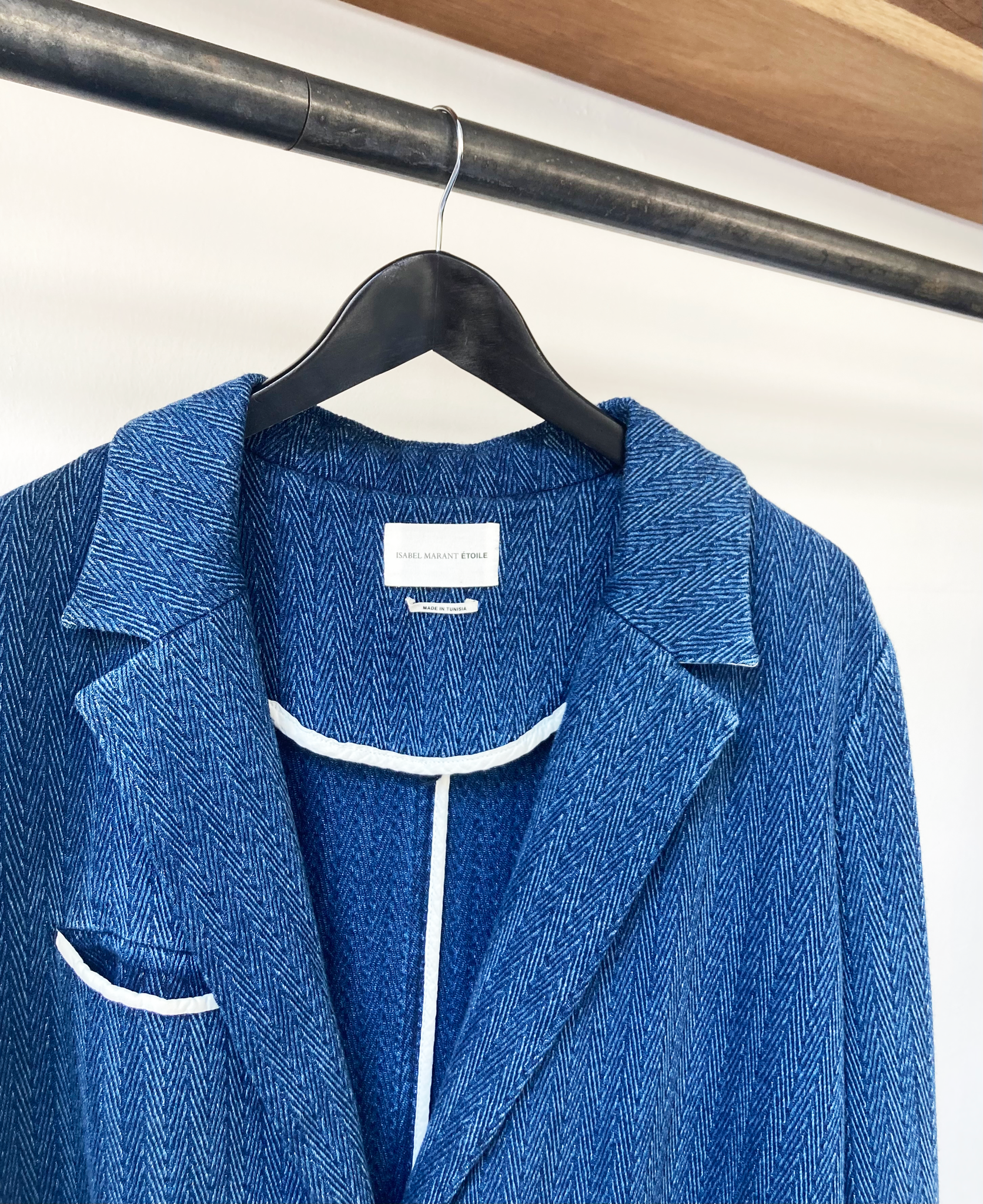 Isabel Marant Étoile denim blue coat size fr42