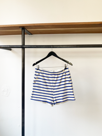 By Malene Birger cotton striped shorts size XL