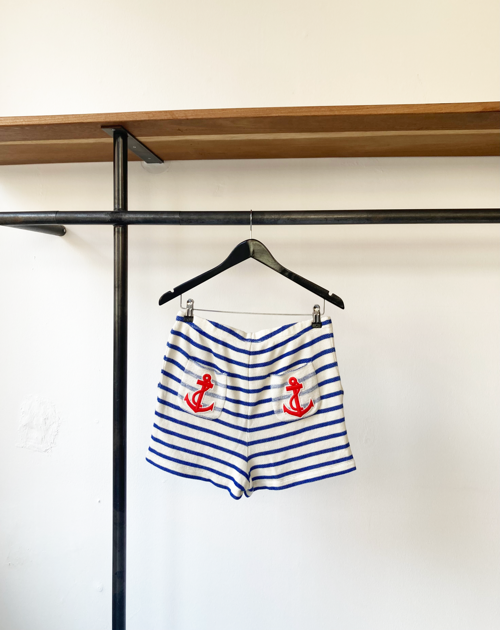 By Malene Birger cotton striped shorts size XL