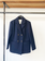 Les Coyotes de Paris wool navy midi coat size 36