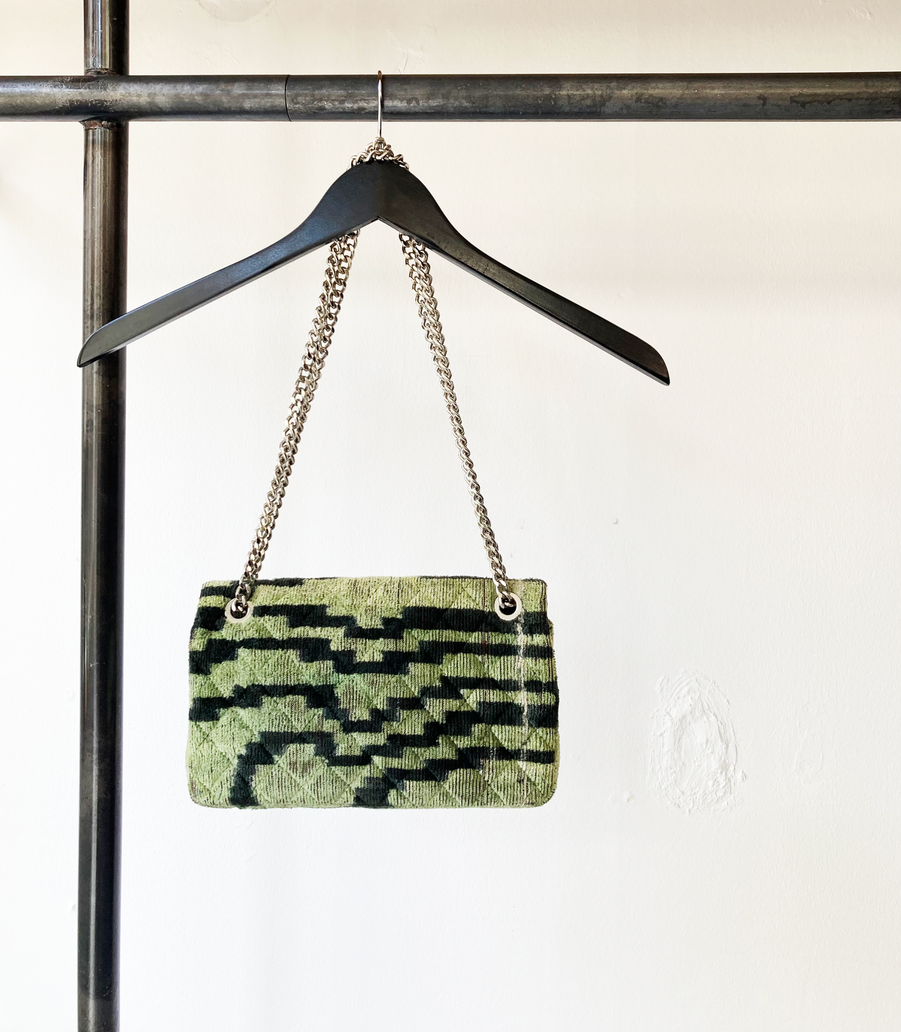 Rough Studios ikat velvet bandita bag