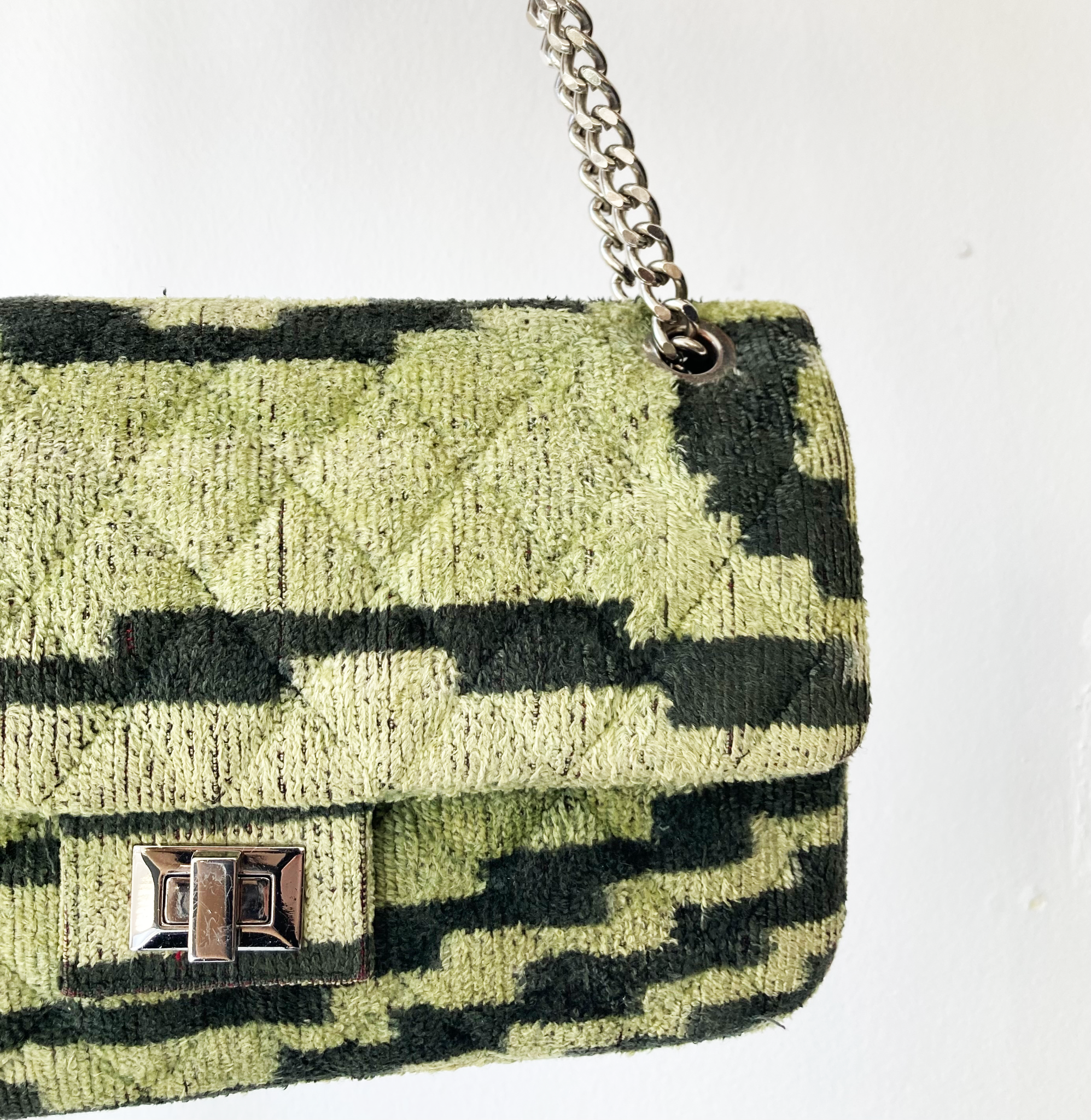 Rough Studios ikat velvet bandita bag