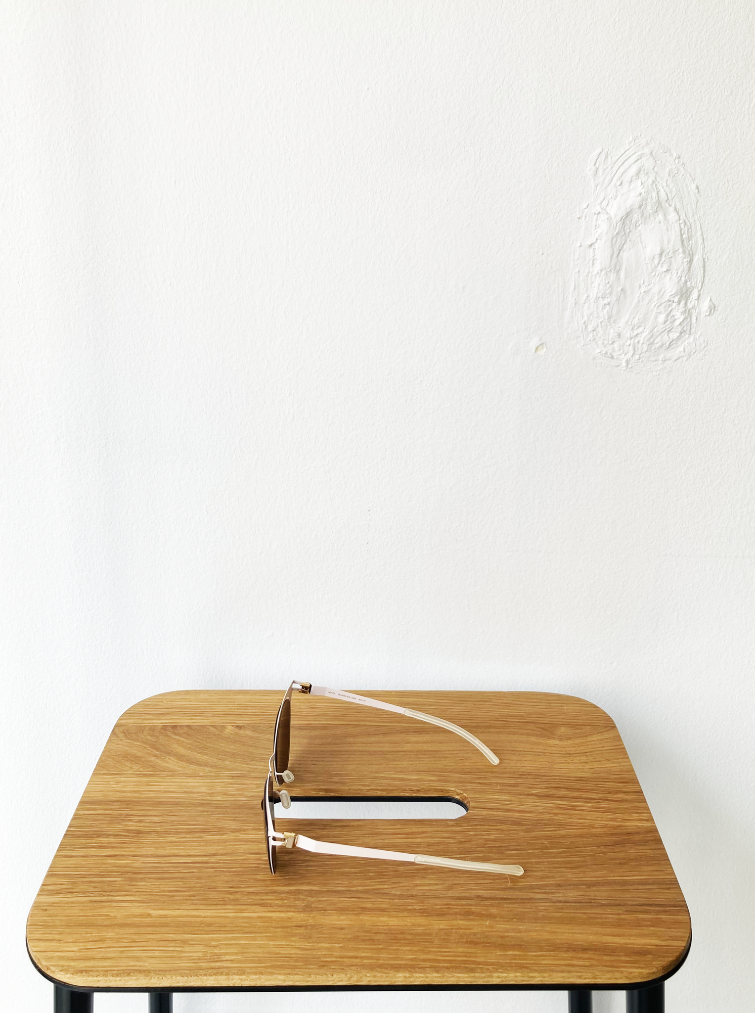 Mykita berlin white cara sunglasses