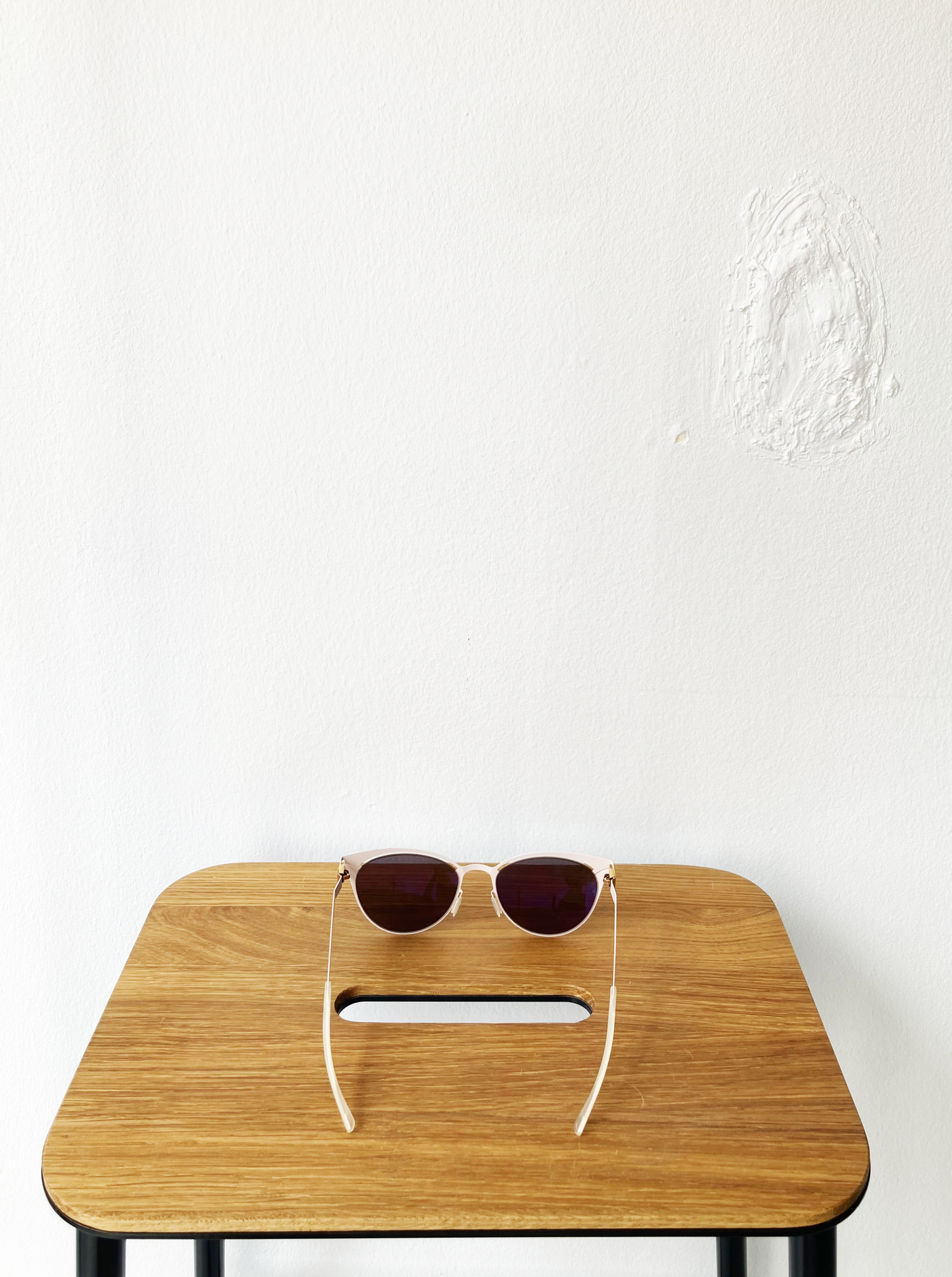 Mykita berlin white cara sunglasses