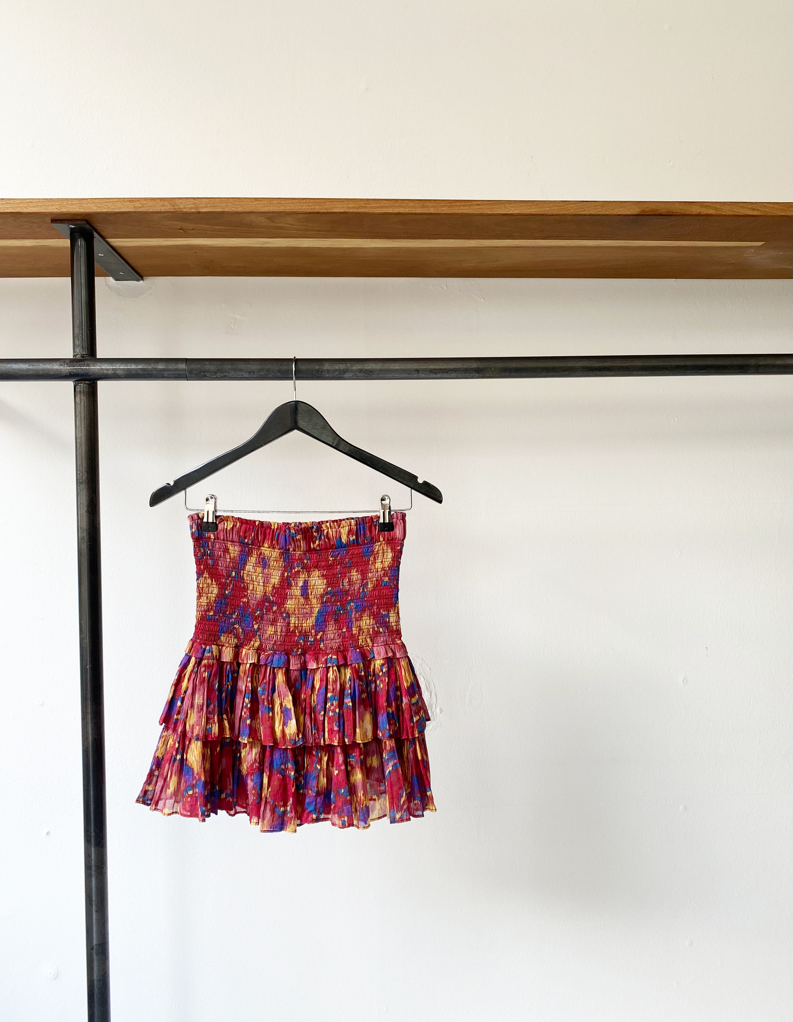 Isabel Marant Étoile printed ruffle skirt size fr38