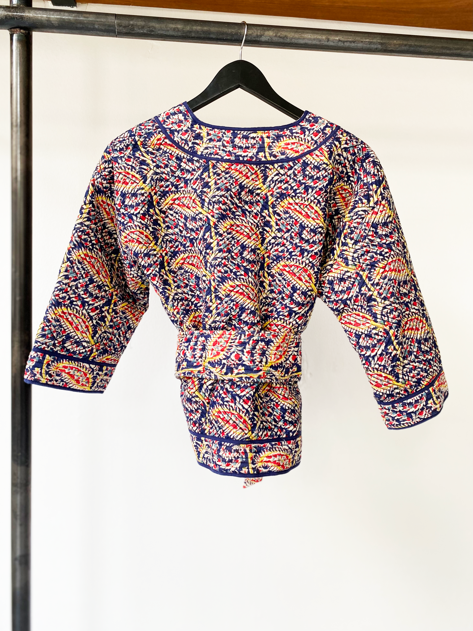 ba&sh quilted jacket kimono size 0