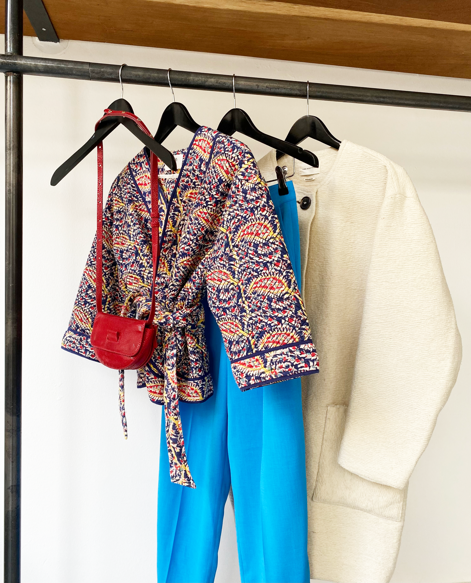 ba&sh quilted jacket kimono size 0