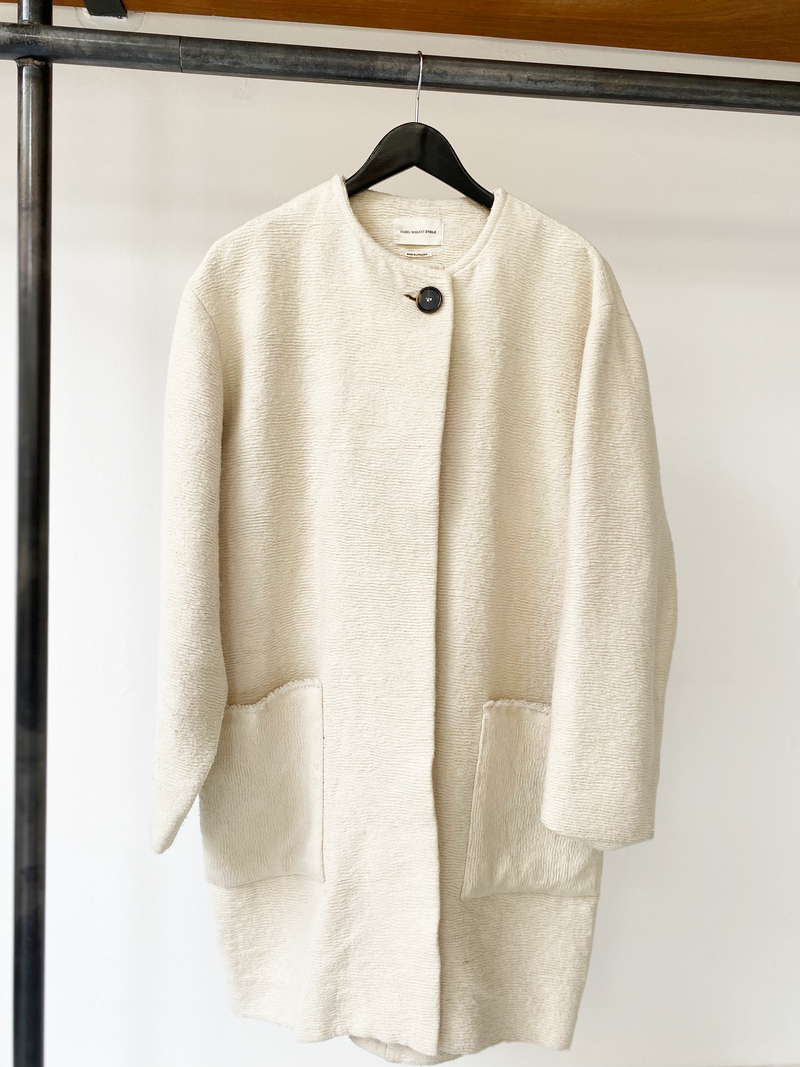 Isabel Marant Étoile wool off-white coat size fr36