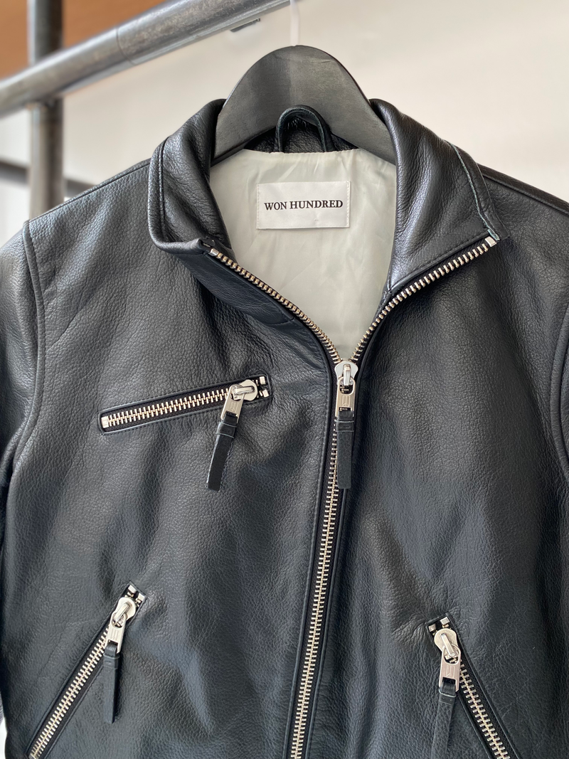 Won Hundred leather jacket size 38