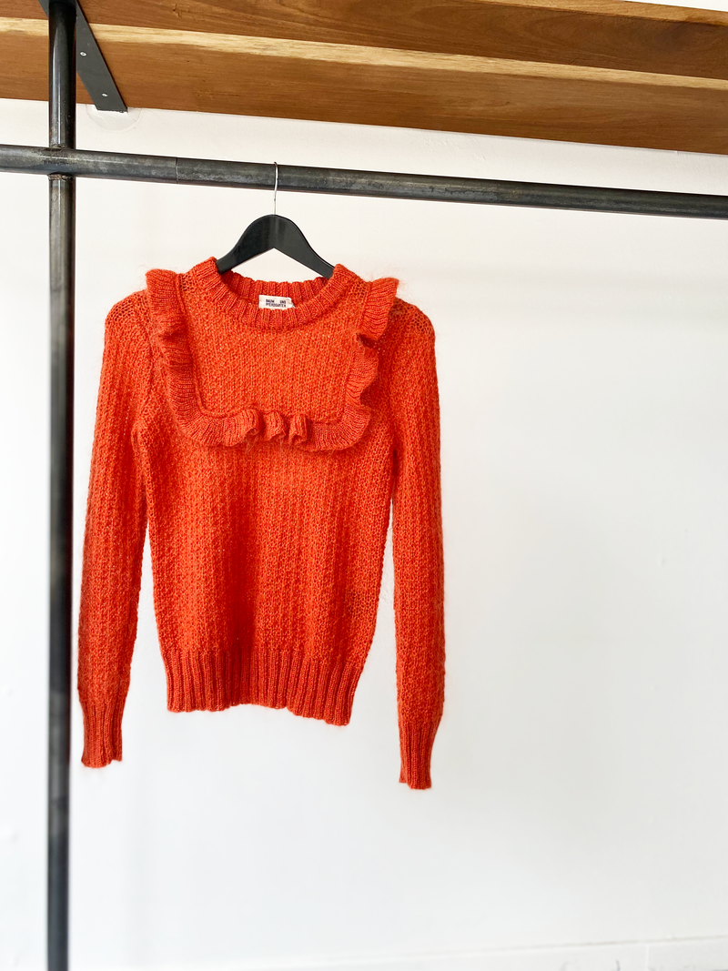 Baum und Pferdgarten mohair rust color knit size XS