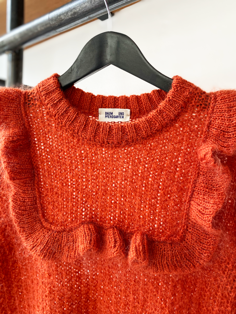 Baum und Pferdgarten mohair rust color knit size XS