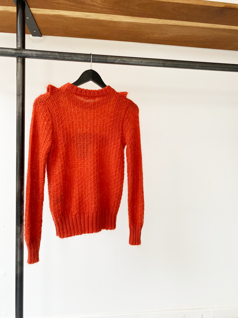 Baum und Pferdgarten mohair rust color knit size XS