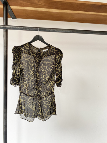 Isabel Marant Étoile leopard print top size 36