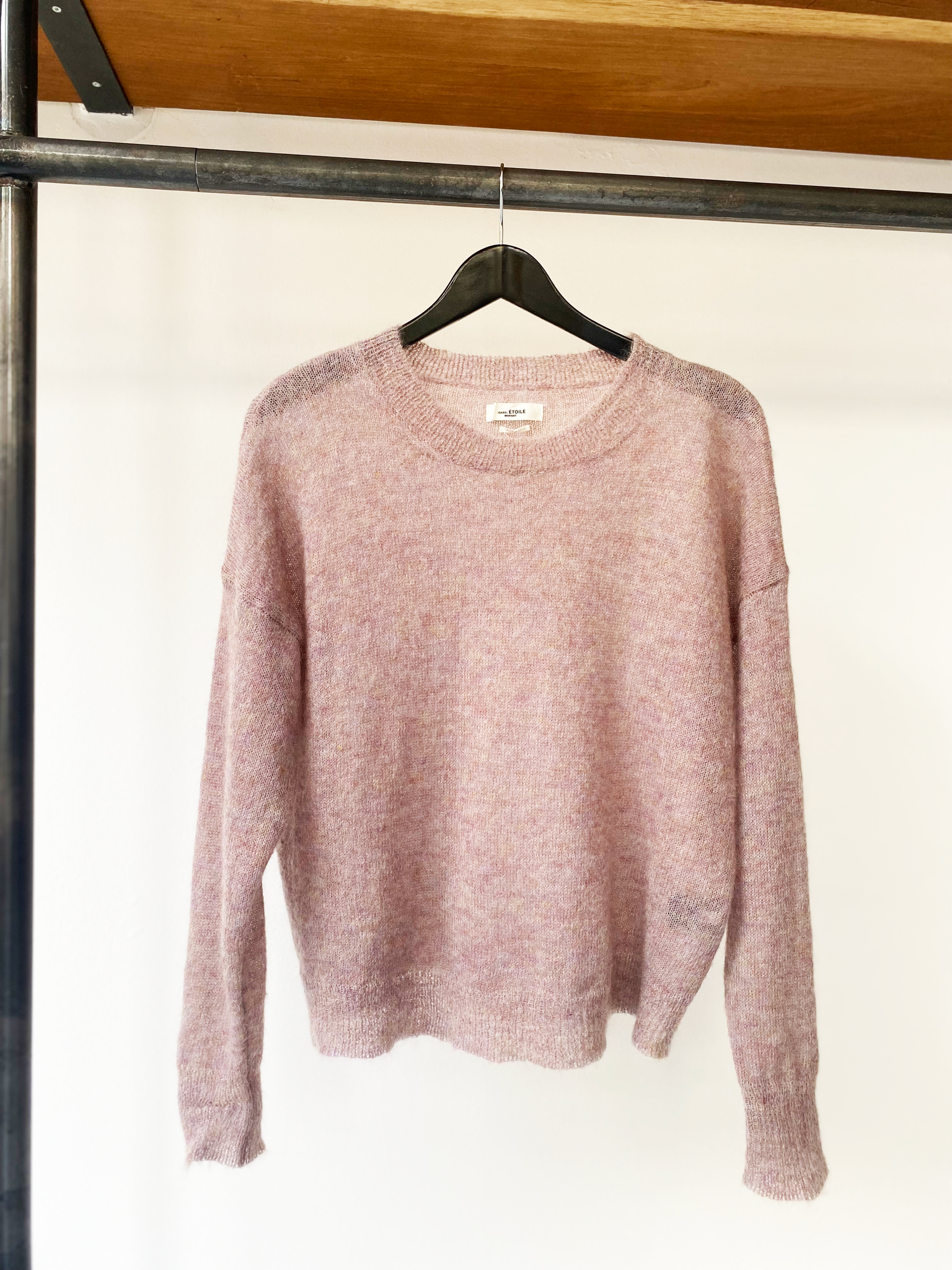 Isabel Marant Étoile pink mohair knit size fr36