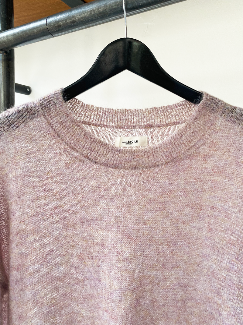 Isabel Marant Étoile pink mohair knit size fr36