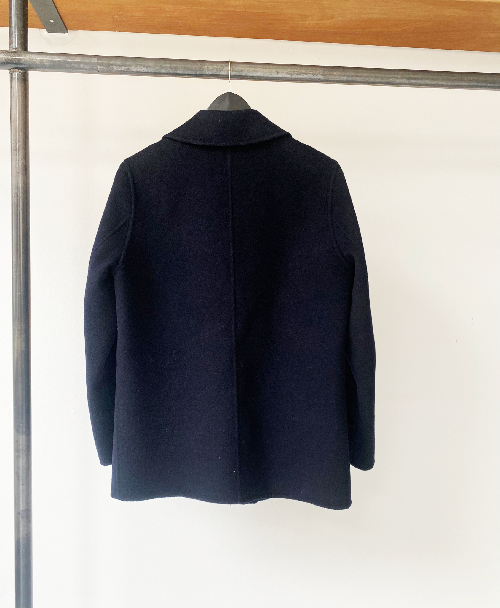 Vanessa Bruno double-breasted wool pea jacket size M