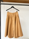 Forte Forte camel colored cotton skirt size 3
