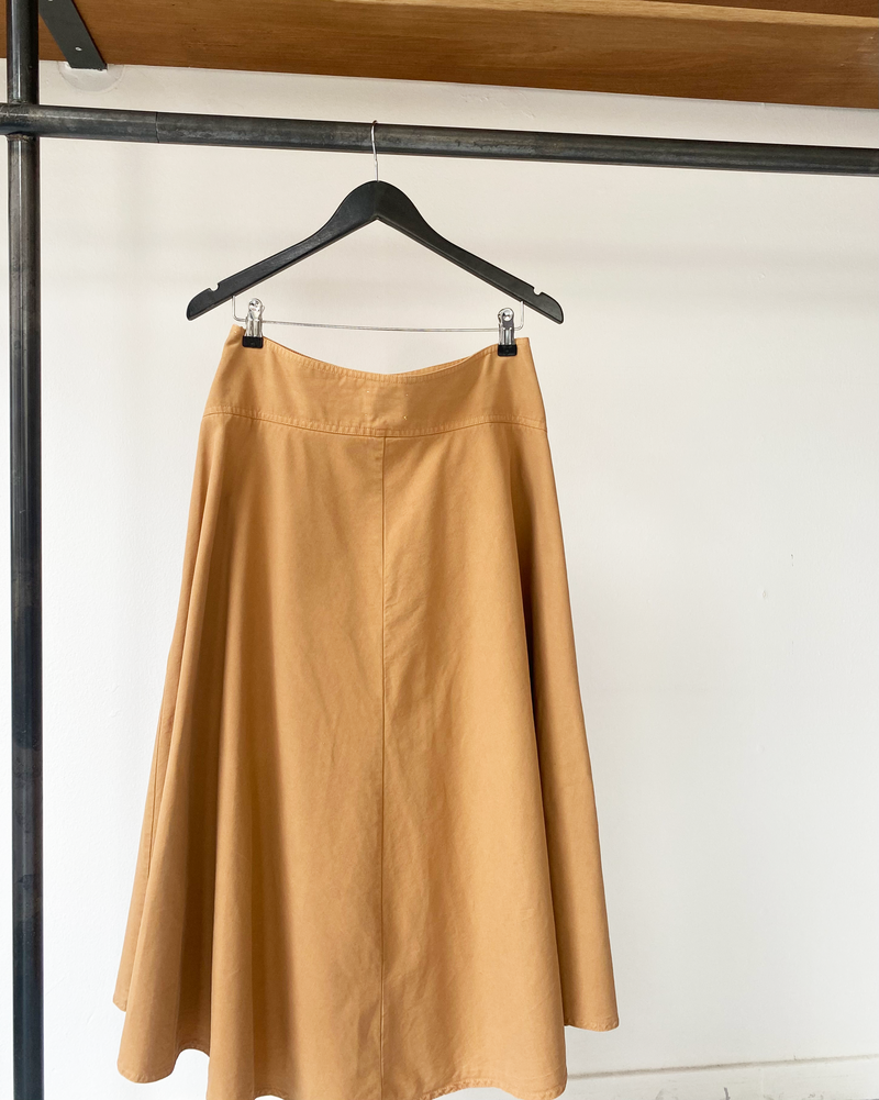 Forte Forte camel colored cotton skirt size 3