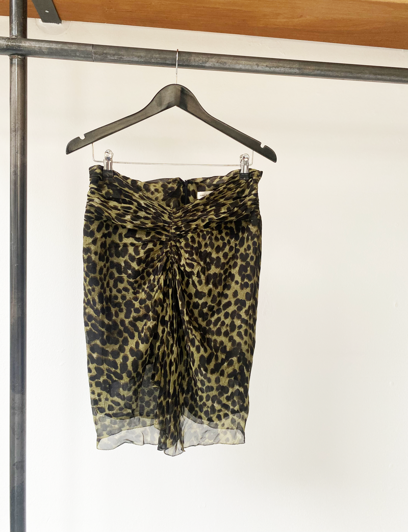 Isabel Marant Étoile leopard print skirt size fr40