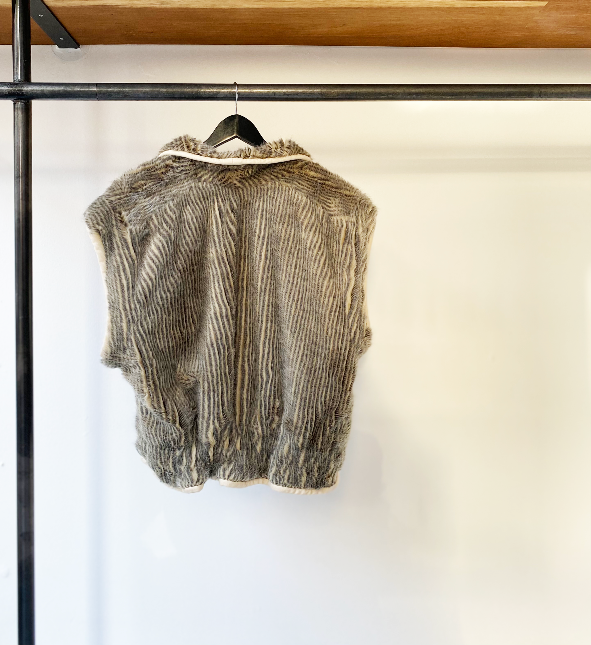 Forte Forte faux fur waist coat size III