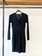 DKNY black wool blend dress size 4