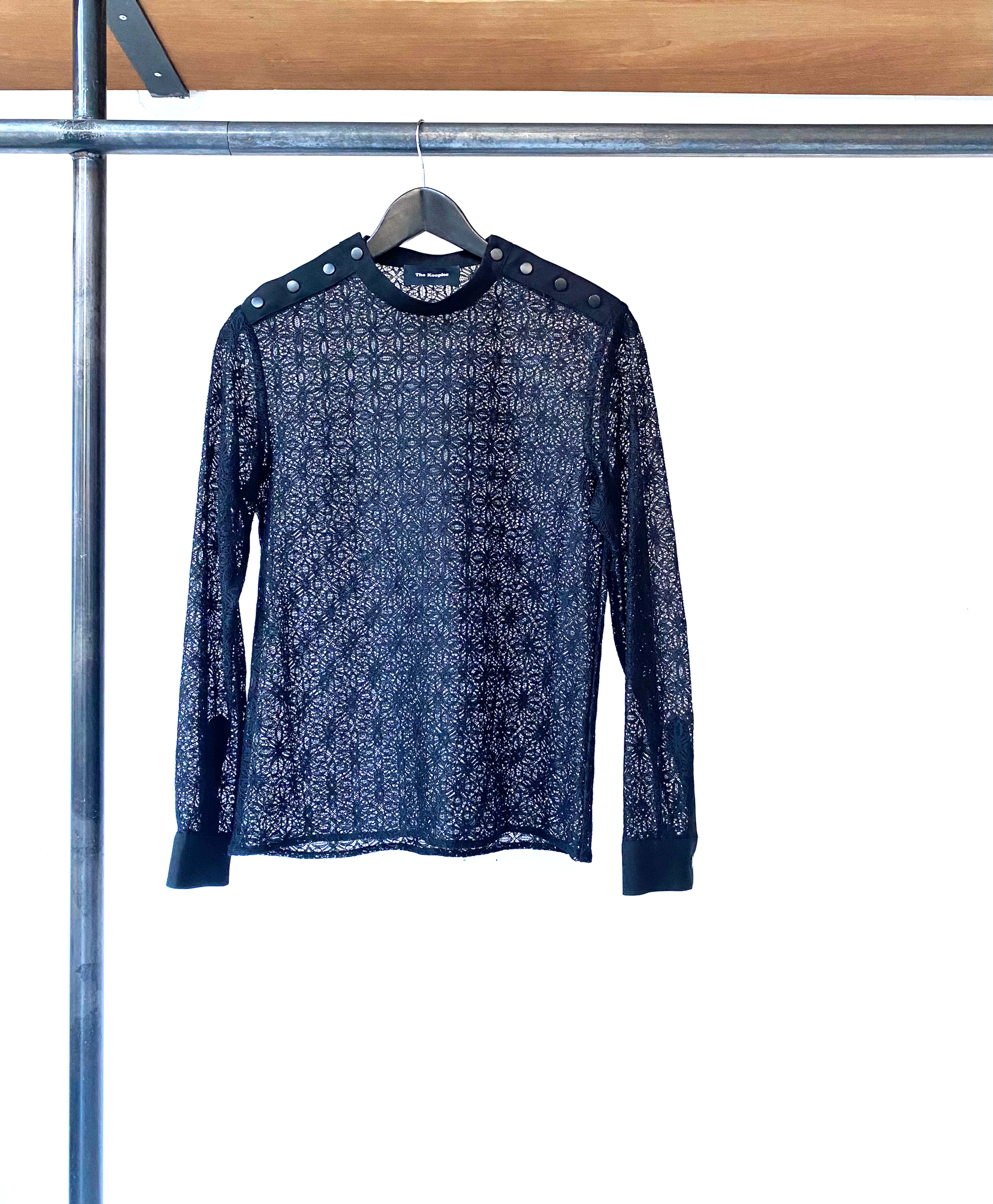 The Kooples black lace top size XS