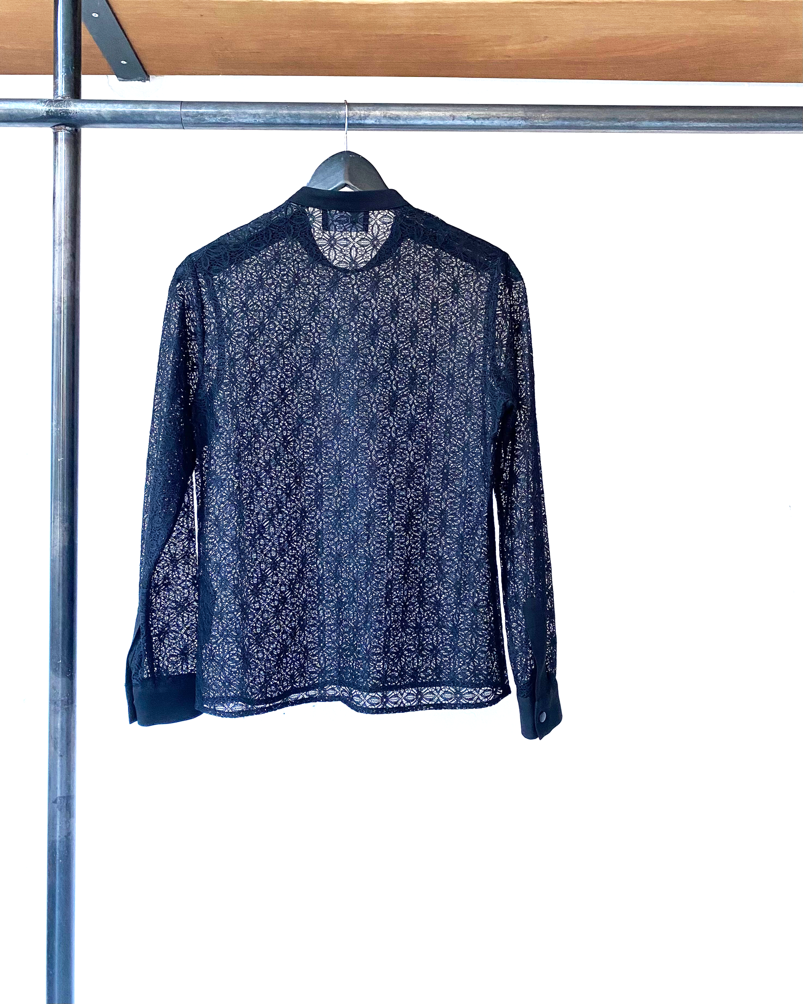 The Kooples black lace top size XS