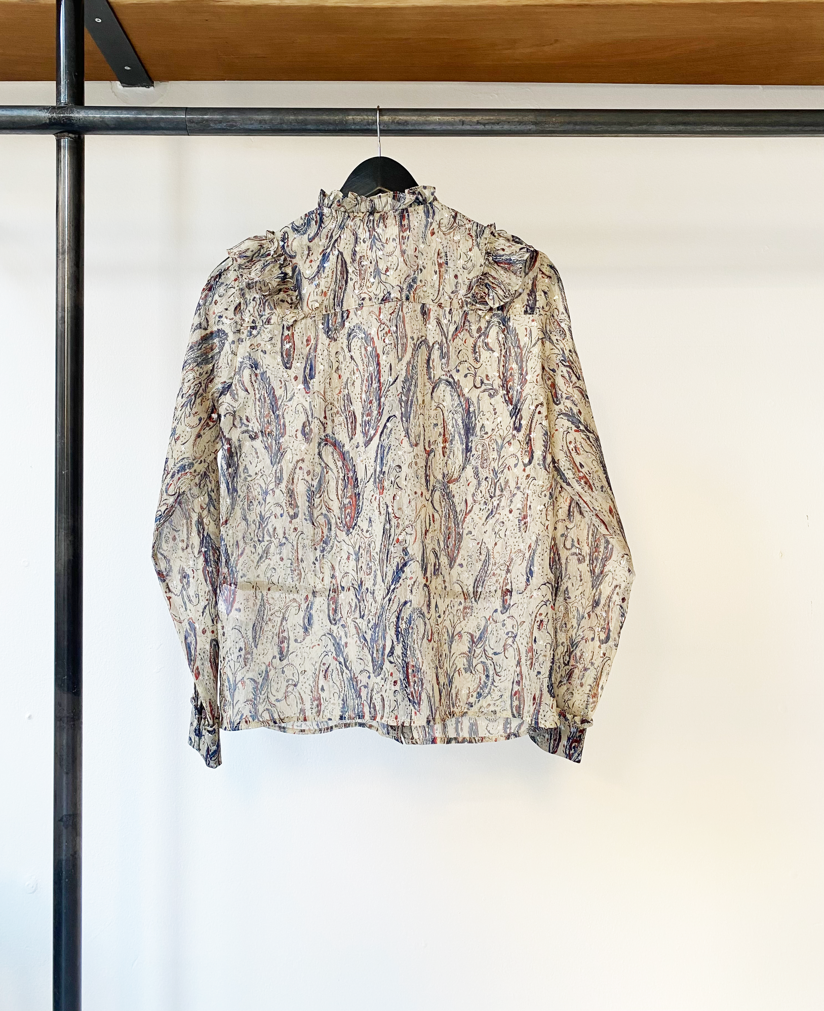 Co'Couture pattern ruffle top size S