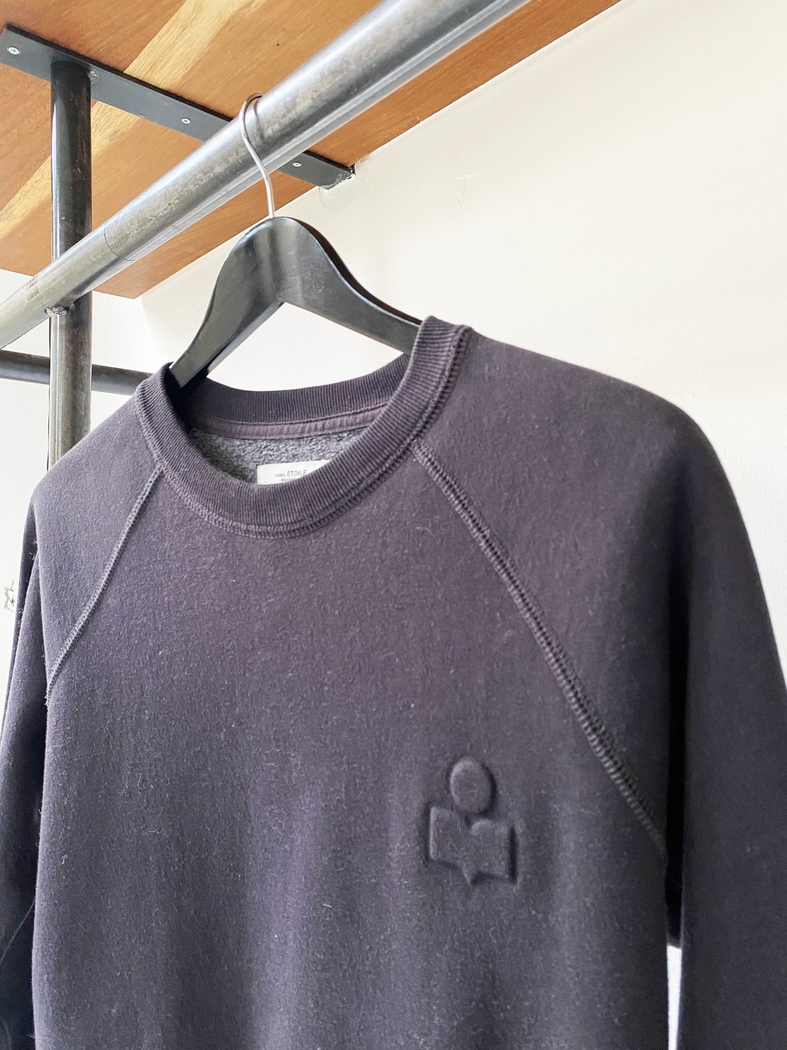 Isabel Marant Étoile black logo sweater size fr38