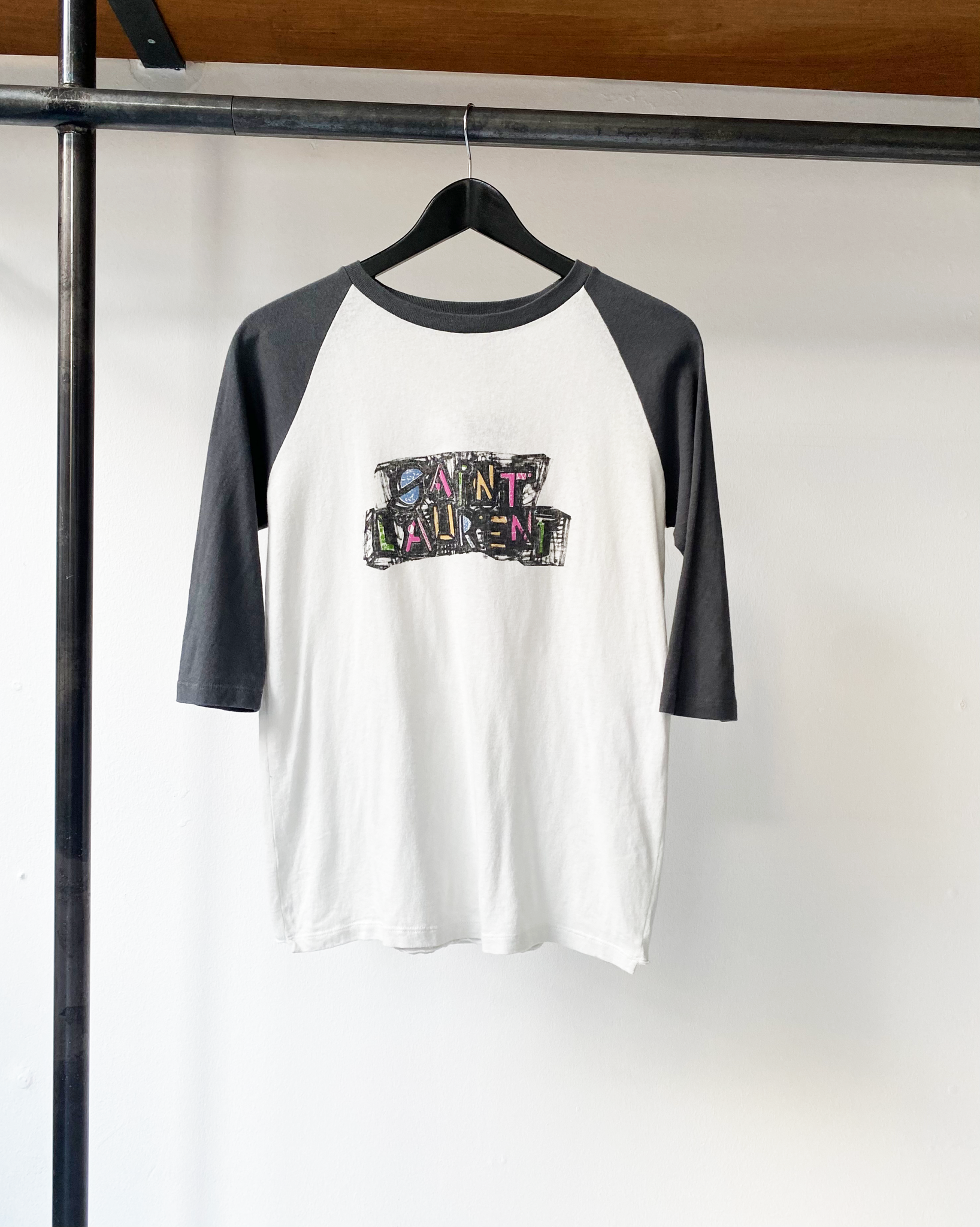 Saint Laurent top with logo print size M