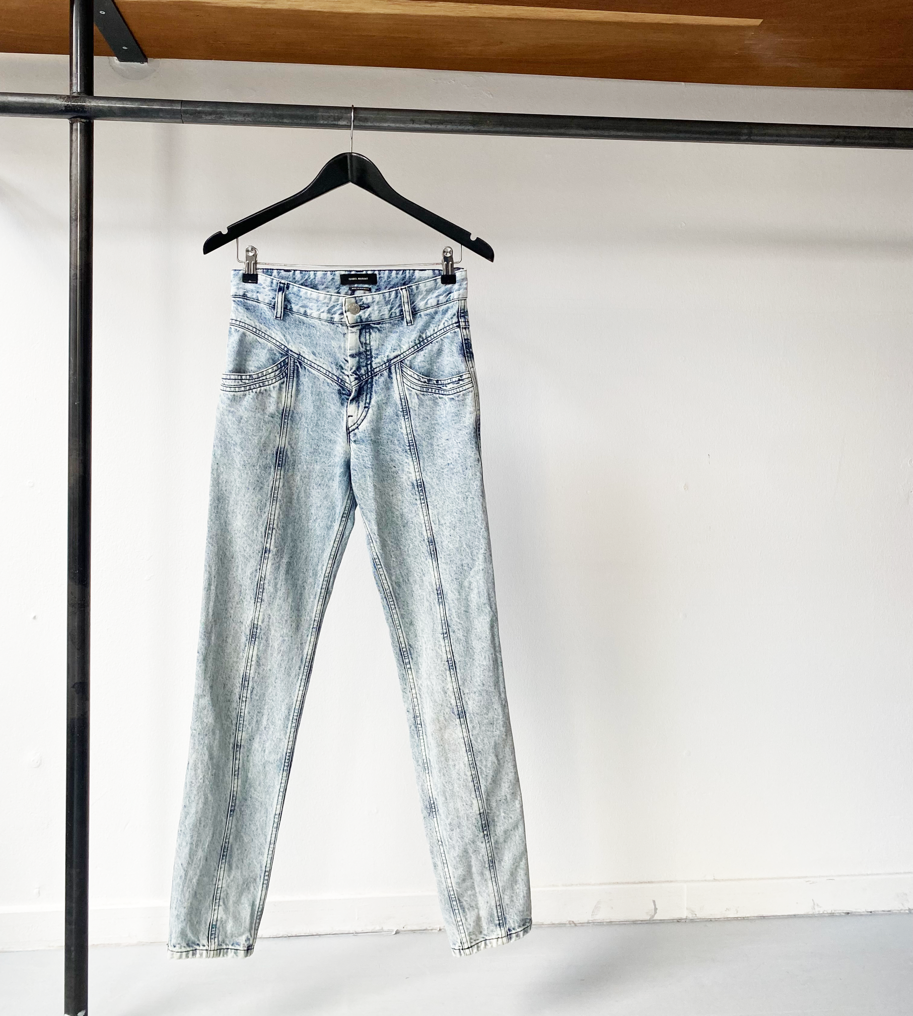 Isabel Marant high-rise slim fit jeans size fr36