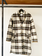 Isabel Marant Étoile ecru wool checkered coat size 34