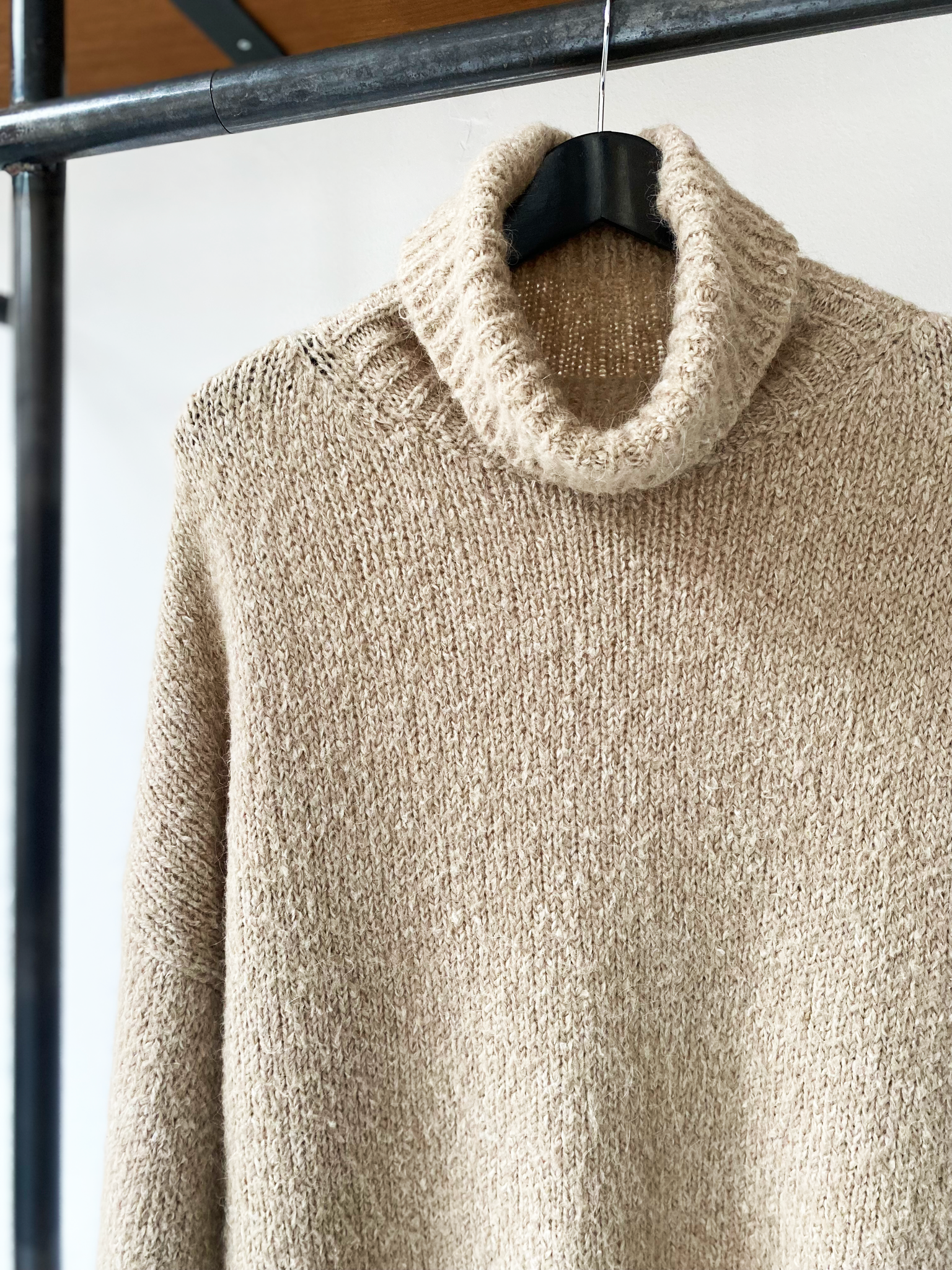 Isabel Marant Étoile cable-knit turtleneck sand knit size 38