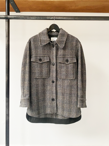 Isabel Marant Étoile checked wool jacket size 36