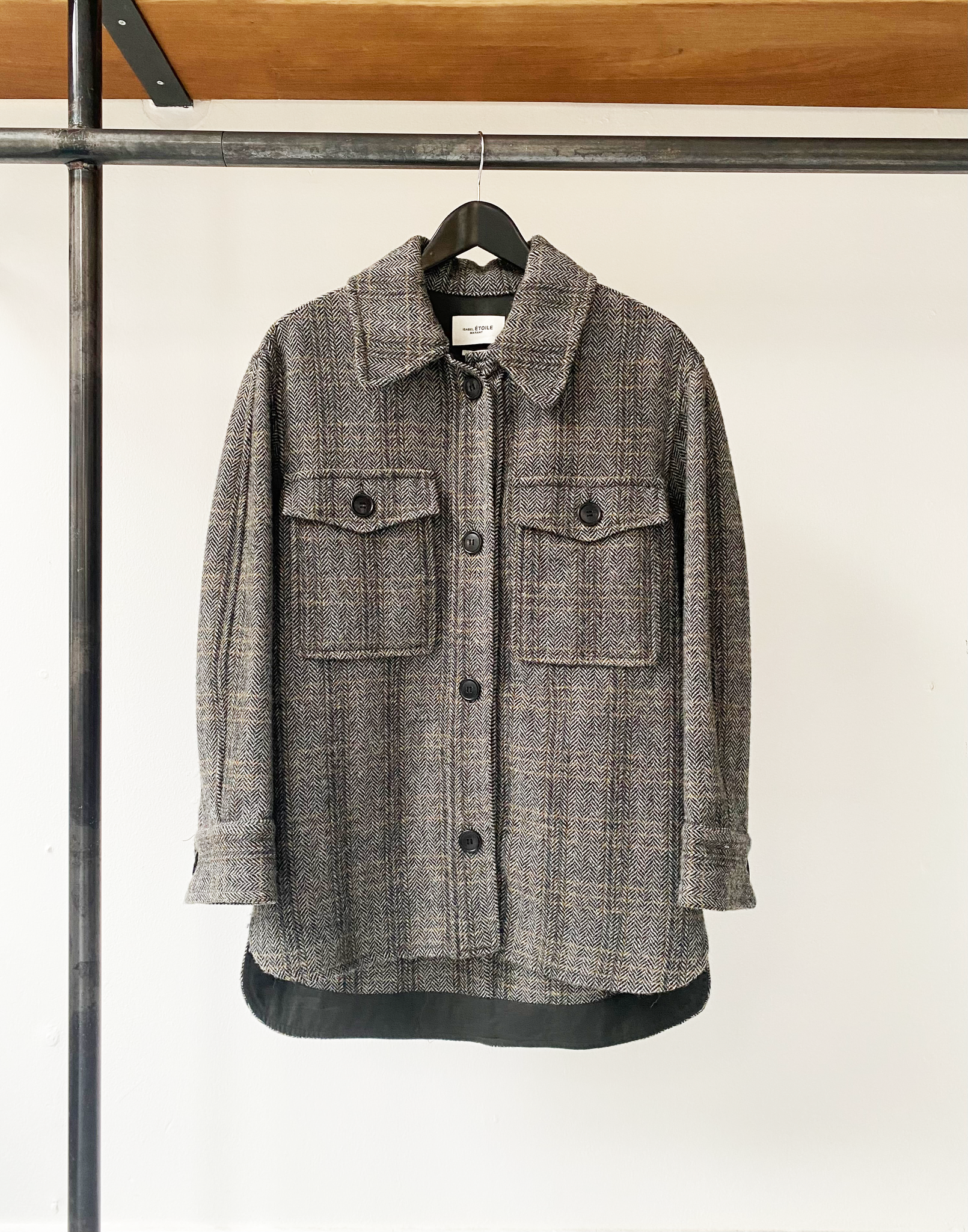 Isabel Marant Étoile checked wool jacket size 36